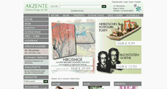 Desktop Screenshot of akzente-buch.de